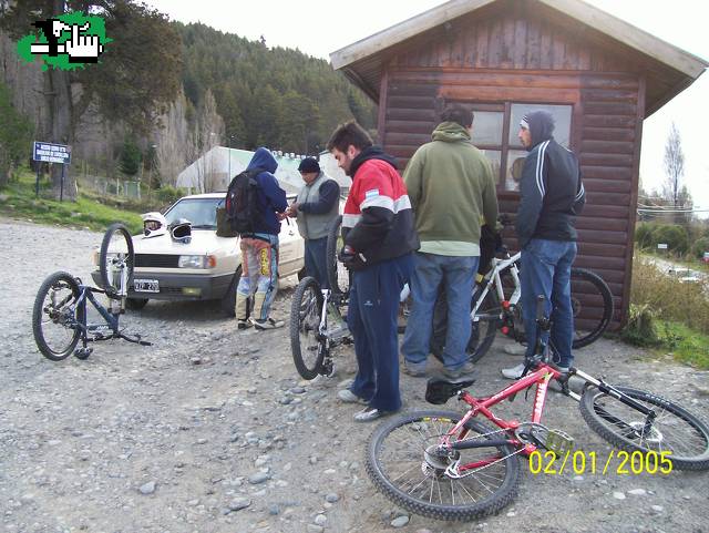preparando para subir