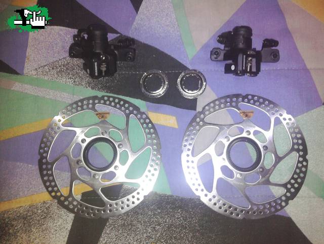 frenos a disco shimano 