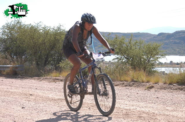 Ana en el Desafio del Rio Pinto