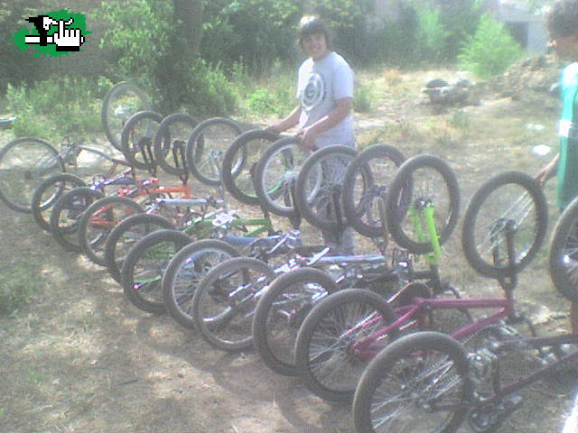 las bikes en la pista nueva de almafuerte