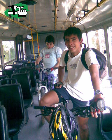 los changos en el bondi