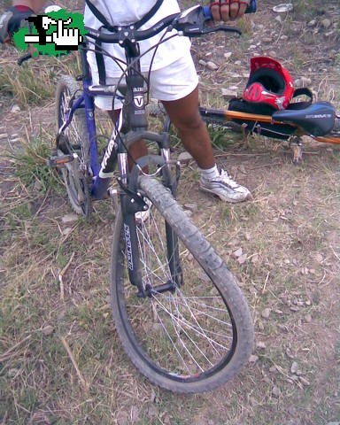 la bike de mashin no aguanto