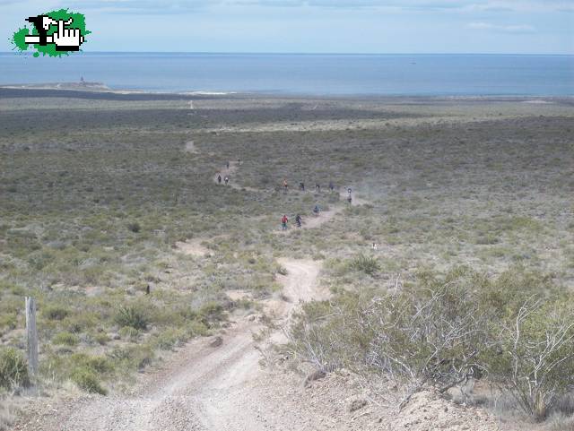 La historica bajada a playa Parana.