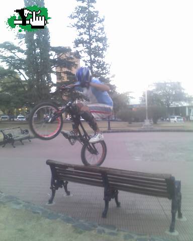 calentando un poco en el banco