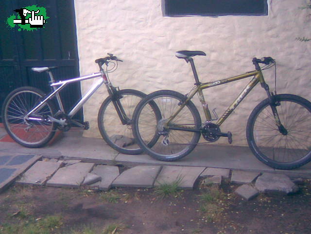 mi bike y la de mi hermano!
