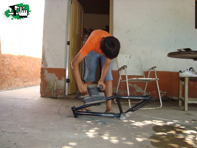 lijando el cuadroo ajaj