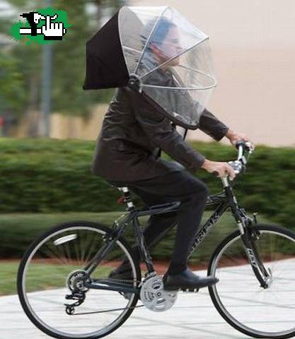 Biker con palabrisas
