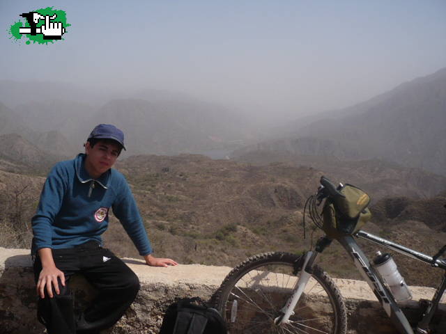 descansando en las alturas del Cerro de la Cruz