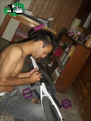Arreglando la bike