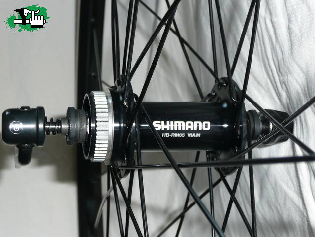 Roue Avant Weinmann XTB24 26 Pouces - Moyeu Joytech 100 Mm - Occasion à Remettre En état
