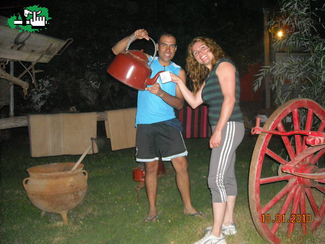 Muke..Gran cebador de mate!! ja