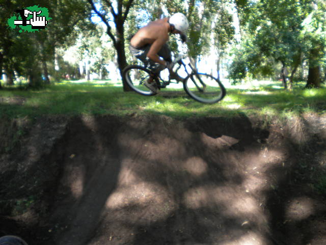 en el bosque de la ciudad de la plata