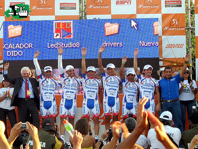 Ganadores Tour de San Luis 2010