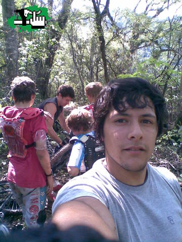 con los chicos alla en el desmonte tucuman
