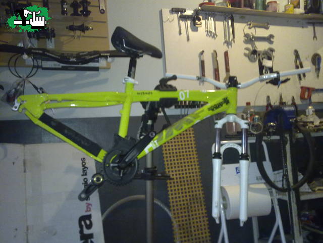 ya en la bicicleteria!