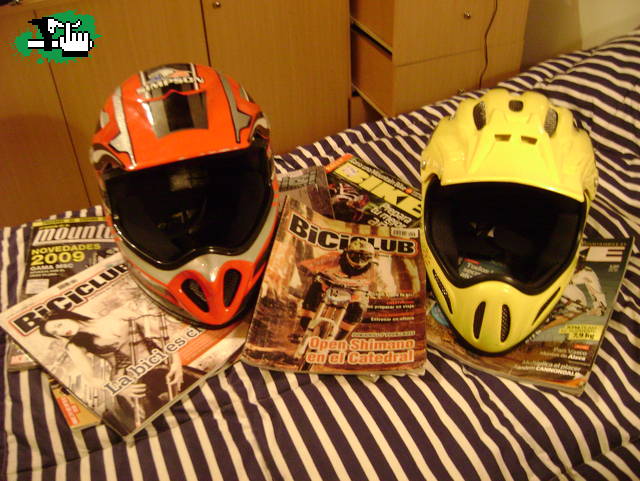 Los cascos+yapa