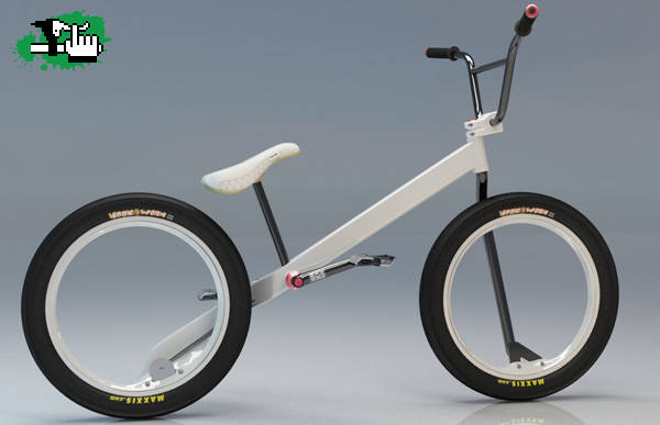 Hubless BMX Concept