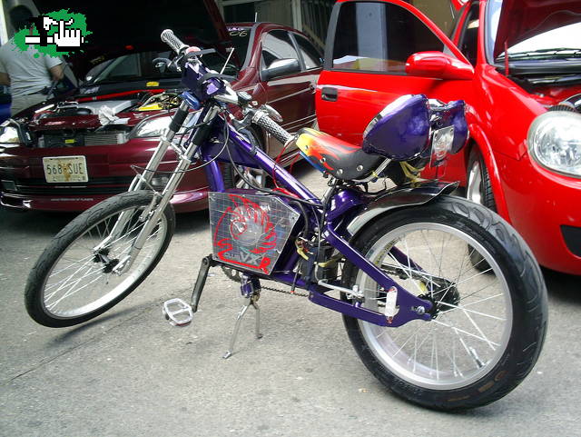 Purple gloss