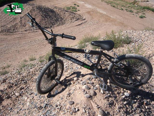 mi bike en la montaña