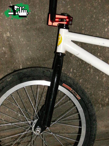 nueva horquilla asfalto!