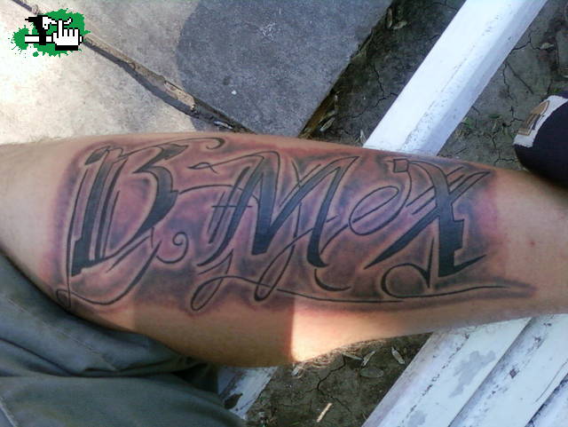 tattoo BMX