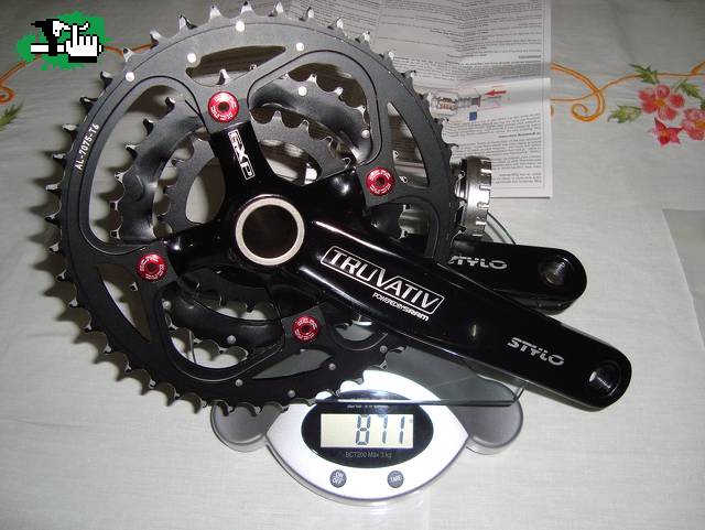Truvativ Stylo 3.3 TM con caja gxp tuned by kcnc!!!