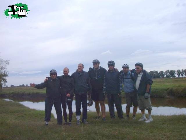 Los Chimangos de la Capi con Los Cuises del Oeste en la salida de Los MEGABIKERS