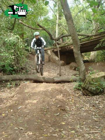 Estrenando la maquina en un terreno duro