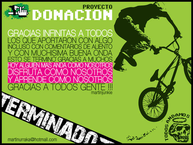 PROYECTO DONACION - SPONSORS con ONDA - TERMINADO !!