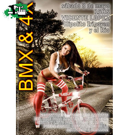 De ACA no me sacan! SABADO DE BMX en Vicente lopez!
