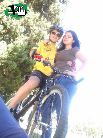 dia de la chupina con la bici!