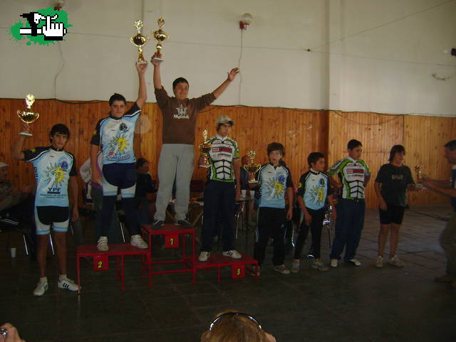 Podio de menores 