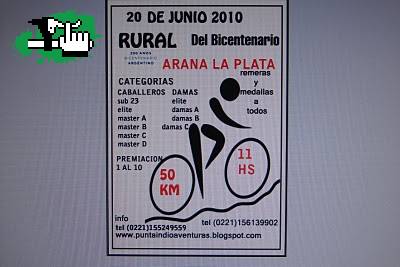 RURAL BIKE DEL BICENTENARIO-ARANA-LA PLATA