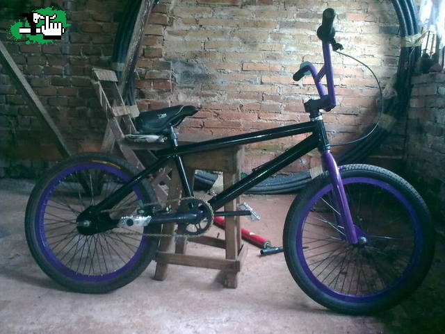 cambio de pintura a la bike