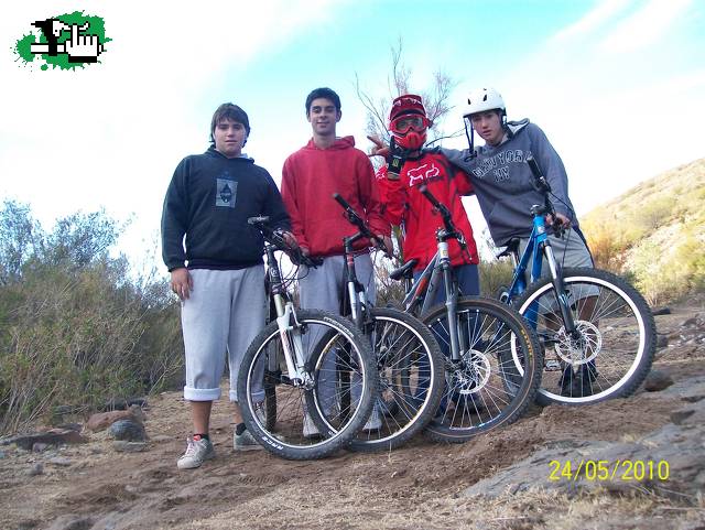 en la montaña... con amigos...