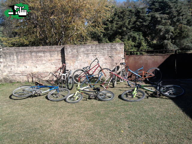 Tengo 6 bicis y 6 cuadros 