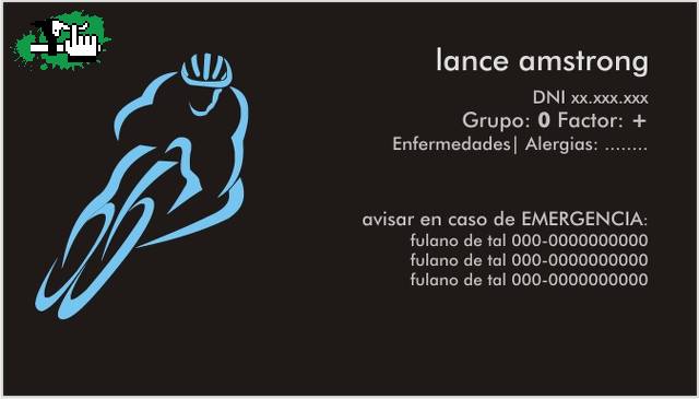 IDENTIFICACION CICLISTA