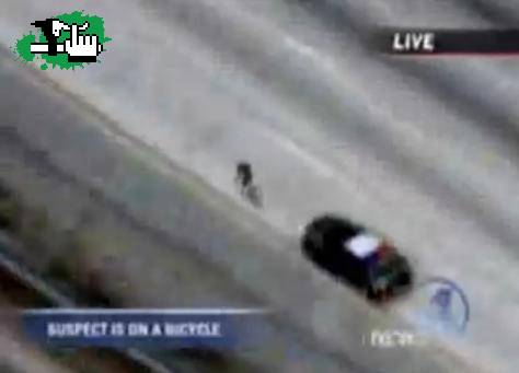 Yo escapando de la policia en la rutera..