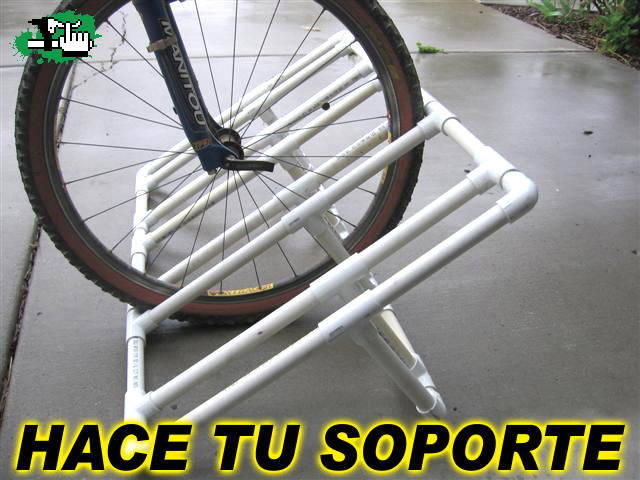 Soporte para bicicleta PVC 