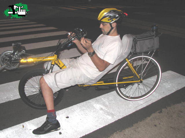 Espectacular bici recumbent