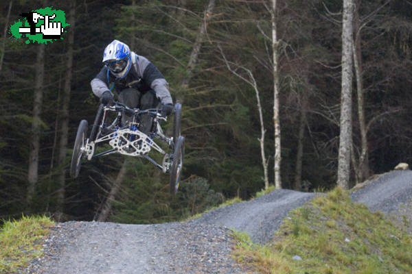 wheelchair DOWNHILL