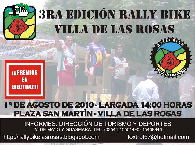 rally bike las rosas 3ª edicion