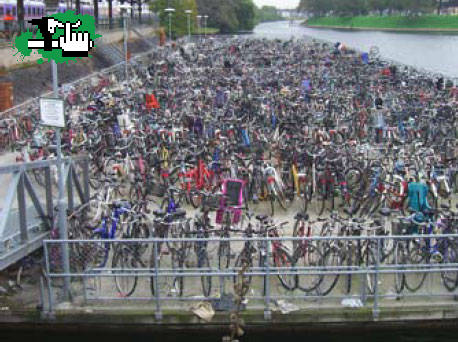 Habra mas lugares para estacionar bicis en la ciudad de Bs. As.
