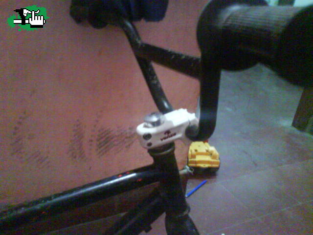 bici de un amigo