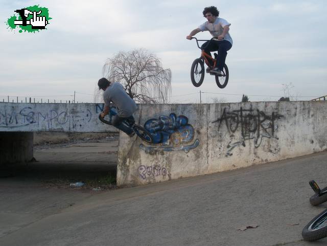 en las cunetas