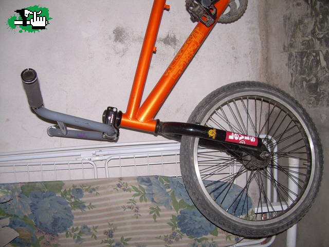 el frente de mi bike