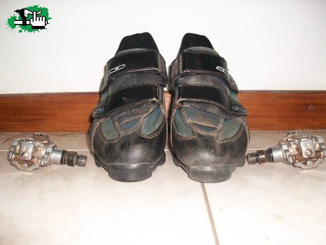 Zapatillas MTB mas pedales Usados