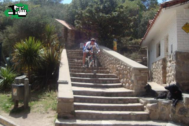 Bajando el Cristo en la Cumbre Cordoba 