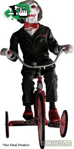 Jigsaw en bici (video gracioso)