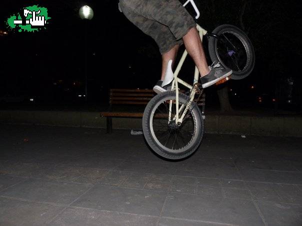 miren mi bike cuando estaba nuevita